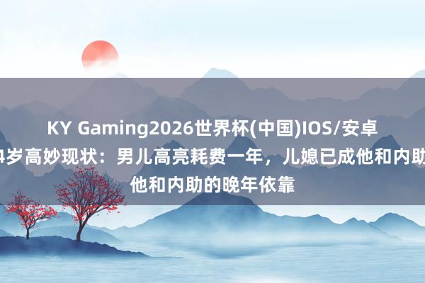 KY Gaming2026世界杯(中国)IOS/安卓官方下载 84岁高妙现状:男儿高亮耗费一年,儿媳已成他和内助的晚年依靠