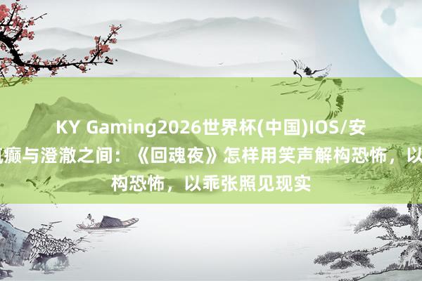 KY Gaming2026世界杯(中国)IOS/安卓官方下载 疯癫与澄澈之间：《回魂夜》怎样用笑声解构恐怖，以乖张照见现实